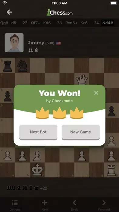 Ảnh chụp màn hình của Chess - Play & Learn+